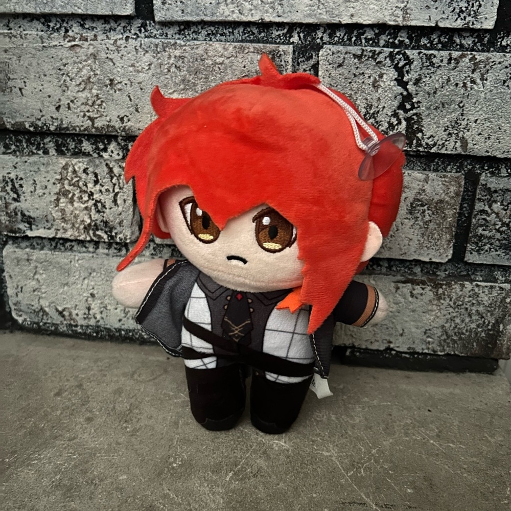 8'' Genshin Impact Diluc Plush Doll Stuffed Toy Plushie Xmas Gift Anime 20cm